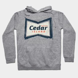 Cedar Island, NC Summertime Vacationing Bowtie Sign Hoodie